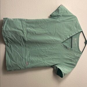 FIGS Female Green Scrub Top and Bottom